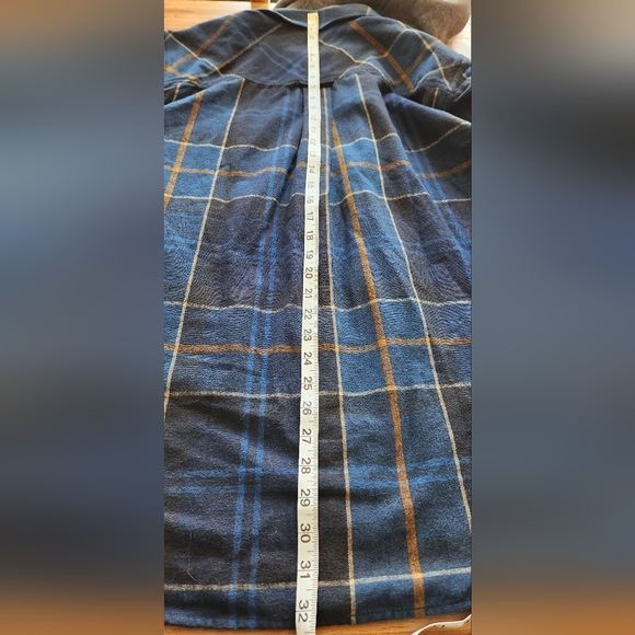 Le 31 By Simons Flannel Shirt Detachable Hood Sz XL Modern Fit - Picture 15 of 15